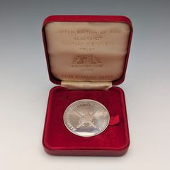 1979年 英国ヴィンテージ 純銀製 ハンター ミニチュア フィギュ