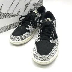 Nike スニーカー Air Jordan 1 Retro Low OG Black Cement CZ0790-001 エアジョーダン1 レトロ ロー OG  27.5cm ナイキ 靴 B13863◆