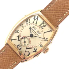 フランク・ミュラー FRANCK MULLER トノウカーベックス マスターカレンダー 7501MC K18イエローゴールド 自動巻き メンズ 腕時計