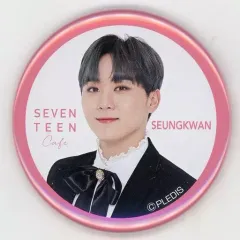 【中古】バッジ・ピンズ(男性) スングァン 缶バッジ(FACE) 「SEVENTEEN CAFE 2019」