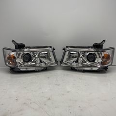 【コーティング済】スズキ MH22S ワゴンR スティングレー ヘッドライト ランプ レンズ 左右セット LR HID 電動レベライザー付 koito 100-59164 P60856