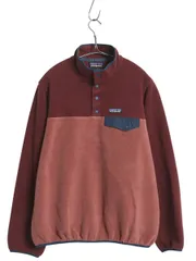 【お得なクーポン配布中!】 パタゴニア ライトウェイト シンチラ スナップT レディース M / 21年製 フリース プルオーバー ジャケット アウトドア ジャンパー ツートン