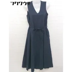◇ ◎ titivate ティティベイト ノースリーブ 膝下丈 ワンピース サイズS ネイビー レディース 【中古】 【1105270001081】のサムネイル