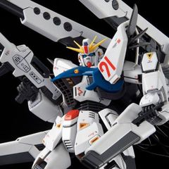 [신품] MG 1/100 건담 F91 Ver.2.0 백 캐논 장착형 & 트윈 베스바 장착형 기동전사 건담 F91-MSV 조립식 플라스틱 모델