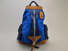 ロエベ LOEWE ELN コンバーティブル リュックサック/バックパック 301 50R 41 ブルー メンズ su_p e_u F-YA534【中古：美品】【ブランド買取販売トリヴァンドラム】230600のサムネイル