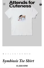 アテネ attends symbiosis tshirts