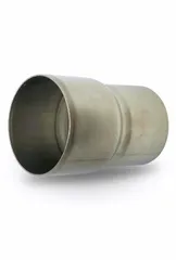 UMikke バイク マフラー用 差込径 変換アダプター ジョイントパイプ 中間パイプ 外径φ 50.8 mm→ サイレンサー 内径φ 60.5 mm 1個入 [1]のサムネイル