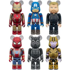 マーベル ベアブリック BE@RBRICK CHASE MARVEL INFINITY SAGA フィギュア 3個セット インフィニティ・サーガ