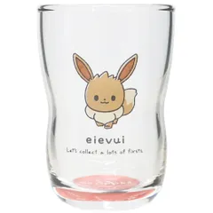 ポケットモンスター キャラクター ガラスコップ モンポケなかよしグラス イーブイ ピンク ポケモン プレゼント 男の子 女の子 ギフト