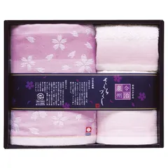 日本名産地 今治泉州 桜づくしタオルセット (TMS2508804)