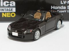 ホンダ S2000 TypeV 2006年式（暗赤）LV-N280d【トミーテック社1/64ミニカー】【トミカの時】