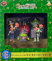 【中古】置物・装飾品 E.トイ・ストーリーシリーズ スペシャルコンプリートBOX(オーナメントセット) 「Happyくじ ディズニークリスマスオーナメント2016」 スペシャルコンプリートBOX賞