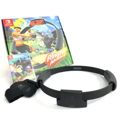NintendoSwitch 任天堂 ニンテンドー スイッチ リングフィットアドベンチャー ソフト付属     　240002230735