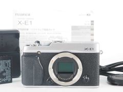 富士フィルム Fujifilm Fuji X-E1 16.3MP Digital SLR Camera Body Only Silver [新品同様] #Z5141A