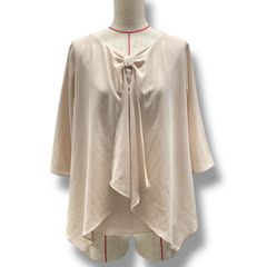 希少品ARCHI アーキ カシュクール トップス コットン ブラウス - メルカリ