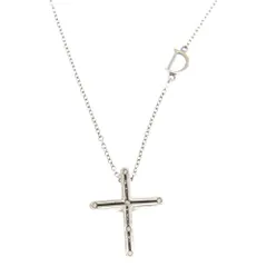 DAMIANI (ダミアーニ) K18WG ディーサイド D.SIDE ダイヤ クロス ネックレス ホワイトゴールドのサムネイル