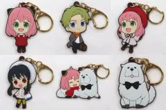 【中古】キーホルダー 全6種セット 「劇場版 SPY×FAMILY CODE： White ラバーチャームコレクション」 劇場グッズ