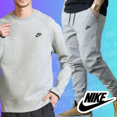 ナイキ テック フリース　メンズ　クルー ジョガーパンツ 上下セット　セットアップ CU4496