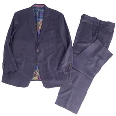 極美品 エトロ ETRO セットアップ スーツ テーラードジャケット スラックスのサムネイル