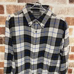 古着 US【Croft＆Barrow】クロフト＆バロー　メンズ　紳士服　トップス　ネルシャツ　チェックシャツ　チェック柄　長袖　オシャレ　アメカジ