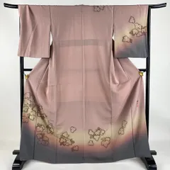 新品 丹下雄介 落款 着物 仕付け糸付“影を抜け出し花曇りへ”訪問着 5326 新品 丹下雄介 落款 着物 仕付け糸付“影を抜け出し花曇りへ”訪問