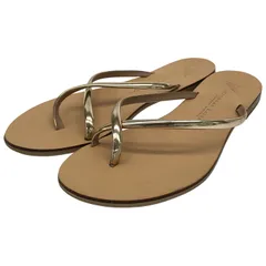 NICOLAS LAINAS ★★ ② サンダル レディース ゴールド 38