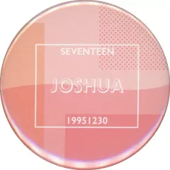 【中古】バッジ・ピンズ ジョシュア 缶バッジ(NAME) 「SEVENTEEN CAFE 2020 ～SALAD FACTORY～」