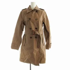 エーグル AIGLE GORE-TEX トレンチコート ロング ベルト付き フード付き フーディー M 茶 ブラウン /ROのサムネイル