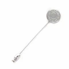 エルメス HERMES セリエボタン ネクタイピン ラペルピン シルバー色 /IR ■GY18 ■OHのサムネイル