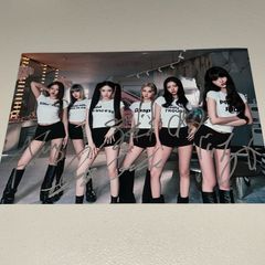 aespa 直筆サイン 2023 シーグリ ポストカード4枚 Aespa 2023 Season's Greetings Photocard Postcard 4Cut Photo