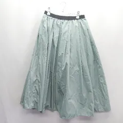 ◇ inend dress code 膝下丈 フレア スカート サイズF グリーン系 レディース E  【1407020037594】のサムネイル