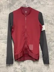 JD887 ラファ Rapha PRO TEAM LONG SLEEVE TRAINING JERSEY 長袖 サイクルジャージ 赤 S