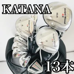 2025年最新】カタナ sword ゴルフクラブセット 13本の人気