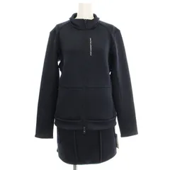 ユナイテッドアローズ UNITED ARROWS GOLF ゴルフウェア セットアップ 1178-699-4252-7950 ジャケット スカート ジャージ ジップアップ ML ネイビー 紺 /☆Gのサムネイル