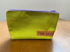 １０４．🚒防火服  ポーチ（アップサイクル商品）🚒