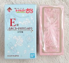 BANDAI SPIRITS 이치 반 코후레 애니메이션 카드 캡터 사쿠라 클리어 카드 편 E상 THE VOICE 색칠 카드의 아이섀도