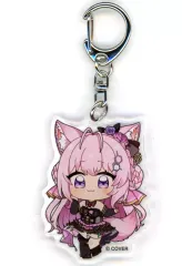 【中古】キーホルダー 博衣こより 「バーチャルYouTuber ホロライブ 秘密結社holoX トレーディングアクリルキーホルダー ドレスver.」 セブンネット限定
