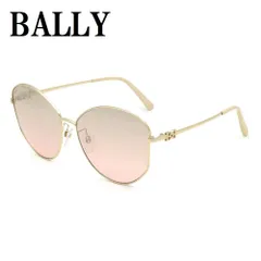 バリー BALLY BY0103-H 28T 61 サングラス UVカット 紫外線カット ノーズパッド 鼻あて レディース グレー ピンク ゴールドのサムネイル