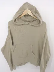 ◇ Ungrid アングリッド プルオーバー 長袖 スウェットパーカー サイズF ベージュ レディース P  【中古】 【1210060006075】のサムネイル