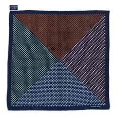 HERMES. エルメス 未使用品 シルク ミニスカーフ ポケットチーフ