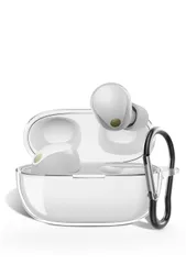 新品 Vikisda WF-1000XM5 用 ケース クリア【2023年9月発売】WF-1000XM5 専用 保護カバー TPU素材 分離式 LEDライトが見える 装着充電可能 全面保護 落下防止 キズ防止 耐衝撃 防塵 軽量 ソニーイヤホン 1000XM5