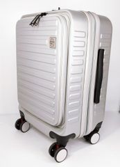 【中古品】MOBAYELL モバエール 35Lキャリーケース シルバー〇YR-53352〇