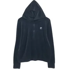 FILA フリースジャケット・ベロア生地ウェア上下セット(スコート) フィラ シェブロン ベロアジャケット FILA CHEVRON VELOUR