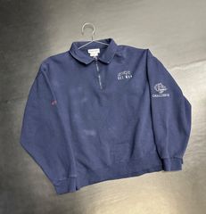 GAME SPORTS WEAR アメリカ製 ハーフジップスウェットXL 消防士 - メルカリ
