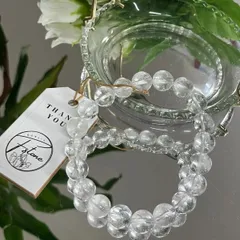 水晶　ブレスレット