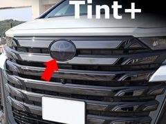 Tint+再利用できる エンブレム スモークフィルム(スモーク20％) ヴェルファイア 40 AAHH40W/AAHH45W/TAHA40W/TAHA45W