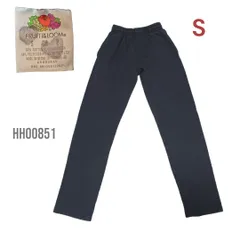 スウェットパンツタイト　S股下74㎝ブラックフルーツオブザルーム