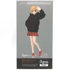 【中古】figma 女性body(エミリ) with パーカーコーデ[69]