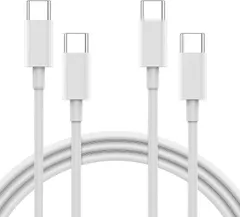 【特売】Type C ケーブル PD対応 60W/3A 【1m+2m 2点セット】 Type C to Type-C 急速充電 MacBook Pro/Air iPad Pro Galaxy 等Type-c端子付きの機種対応 テレワーク リモート 在宅勤務 ホ