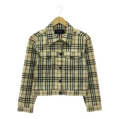 BURBERRY バーバリー ロンドン ジャケット チェック Lサイズ アウター レディース ok360-29